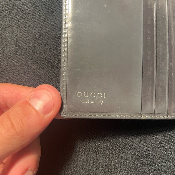 Gucci Jumbo GG Bifold Wallet Grey - Picture 6 of 6